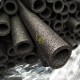 Factory thermal insulation epe foam pipe OEM die cut epe for aircondition pipe