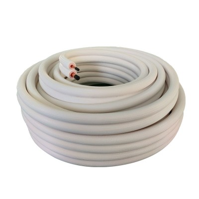 Cheap price Air Conditioner Pair Coil Tube 1/4 5/8 Insulated Copper Pipe 20 metre